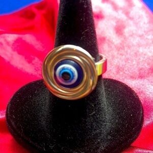 💖 Evil Eye 🧿 Stainless Steel Fashion‎ Ring 💍